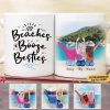 Beaches Booze Besties Best Friend Coffee Mug Beaches Booze Besties Best Friend Coffee Mug