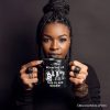 Beam Me Up This Place Sucks Comic Sarcastic Personalized Mug, Woman Retro UFO Meme Gift with Custom Name