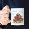 Bear Dad DR-WHM-03NAQN250423HA Personalized Coffee Mug Bear Dad DR-WHM-03NAQN250423HA Personalized Coffee Mug