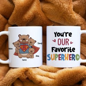 Bear Dad Personalized Coffee Mug 05nahn250423ha