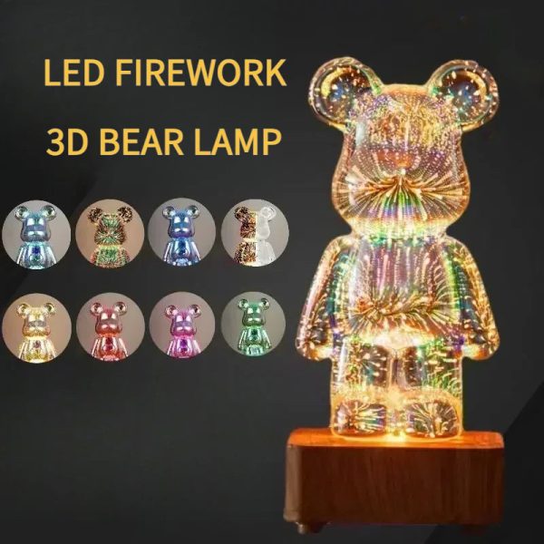 Bear Fireworks Light