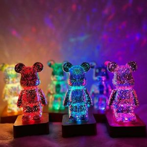 Bear Fireworks Light