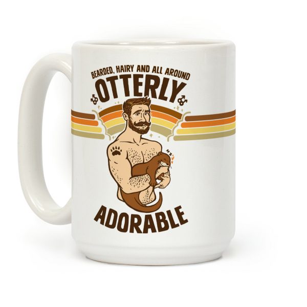 Bearded Hairy and All Around Otterly Adorable Coffee Mug