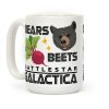 Bears. Beets. Battlestar Galactica. Coffee Mug Bears. Beets. Battlestar Galactica. Coffee Mug
