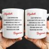 Beautiful Words To Describe You, Searching for Them Forever - Personalized Custom Coffee Mug - CPL1327_MG