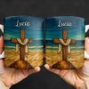 Beautifully Illustrated Cross Draped With Cloth - Personalized Custom Coffee Mug - FTH058_MG Beautifully Illustrated Cross Draped With Cloth - Personalized Custom Coffee Mug - FTH058_MG