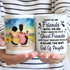 Because Of You I Laugh A Little Harder - Personalized Mug Because Of You I Laugh A Little Harder - Personalized Mug