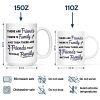 Because Of You I Laugh A Little Harder - Personalized Mug Because Of You I Laugh A Little Harder - Personalized Mug