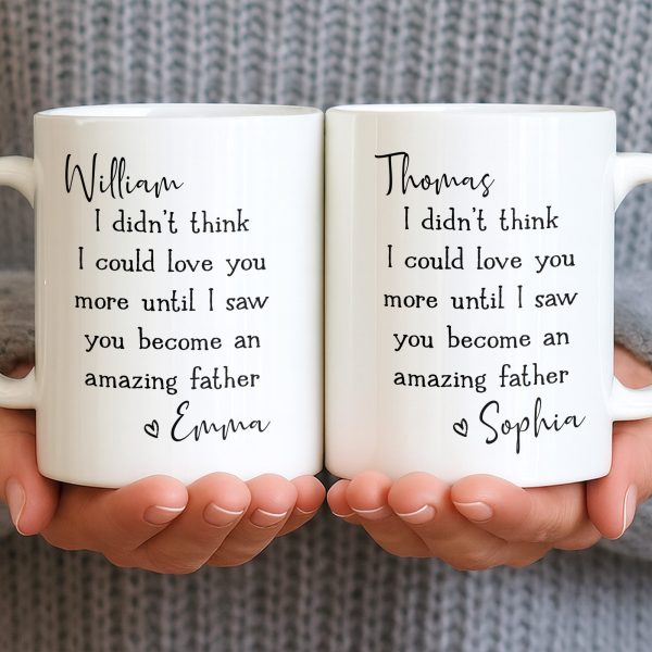 Become An Amazing Father - Personalized Custom Coffee Mug - HSB085_MG Become An Amazing Father - Personalized Custom Coffee Mug - HSB085_MG