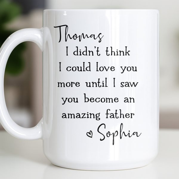 Become An Amazing Father - Personalized Custom Coffee Mug - HSB085_MG Become An Amazing Father - Personalized Custom Coffee Mug - HSB085_MG