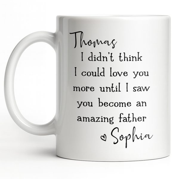Become An Amazing Father - Personalized Custom Coffee Mug - HSB085_MG Become An Amazing Father - Personalized Custom Coffee Mug - HSB085_MG