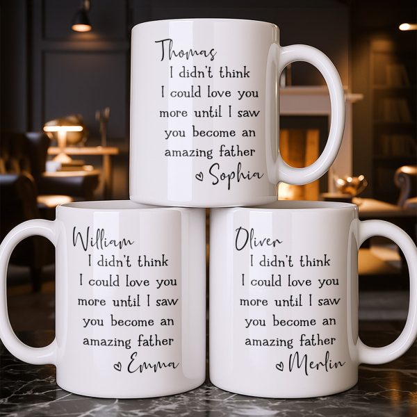 Become An Amazing Father - Personalized Custom Coffee Mug - HSB085_MG Become An Amazing Father - Personalized Custom Coffee Mug - HSB085_MG