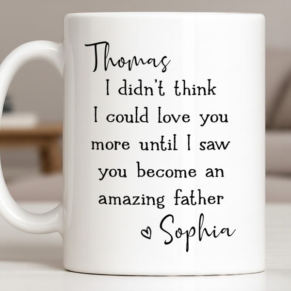 Become An Amazing Father - Personalized Custom Coffee Mug - HSB085_MG Become An Amazing Father - Personalized Custom Coffee Mug - HSB085_MG