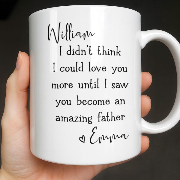 Become An Amazing Father - Personalized Custom Coffee Mug - HSB085_MG Become An Amazing Father - Personalized Custom Coffee Mug - HSB085_MG