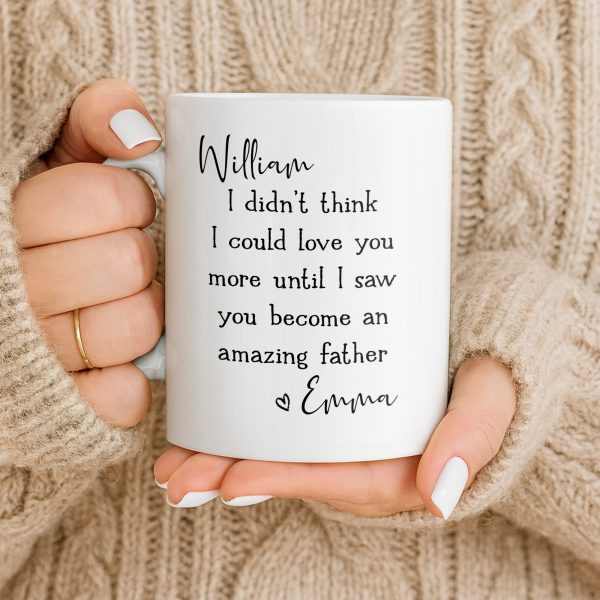 Become An Amazing Father - Personalized Custom Coffee Mug - HSB085_MG Become An Amazing Father - Personalized Custom Coffee Mug - HSB085_MG