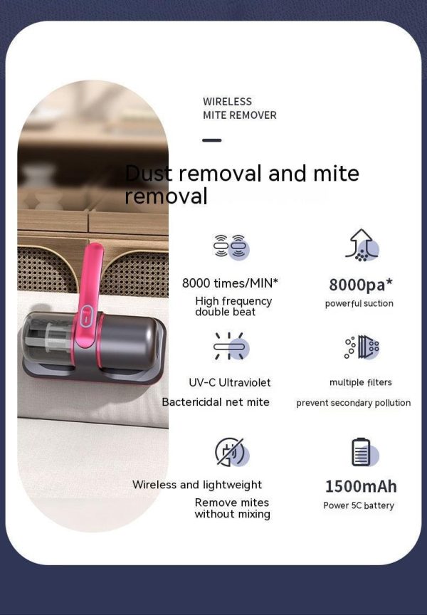Bed Vacuum Cleaner Wireless Uv Sterilization Bed Vacuum Cleaner Wireless Uv Sterilization