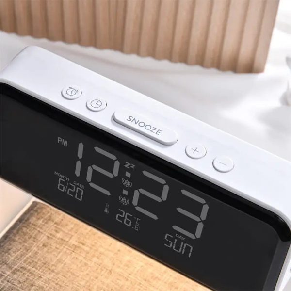 Bedside 3 In 1 LCD screen Alarm Clock Bedside 3 In 1 LCD screen Alarm Clock