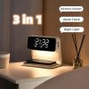 Bedside 3 In 1 LCD screen Alarm Clock Bedside 3 In 1 LCD screen Alarm Clock