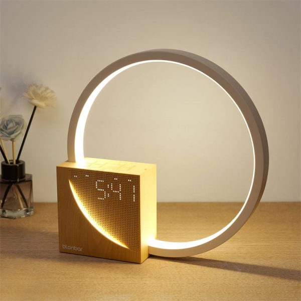 Bedside Lamp With Natural Sounds And Alarm Clock Bedside Lamp With Natural Sounds And Alarm Clock