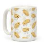 Bee Fly Pattern Coffee Mug