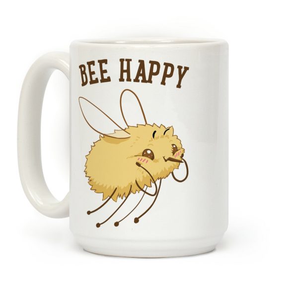 Bee Happy Coffee Mug Bee Happy Coffee Mug