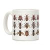 Bee Species Pattern Coffee Mug Bee Species Pattern Coffee Mug