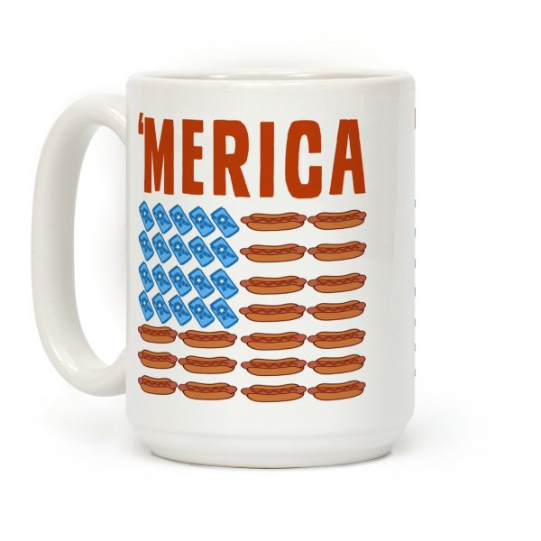 Beer, Hotdogs & 'Merica Coffee Mug Beer, Hotdogs & 'Merica Coffee Mug