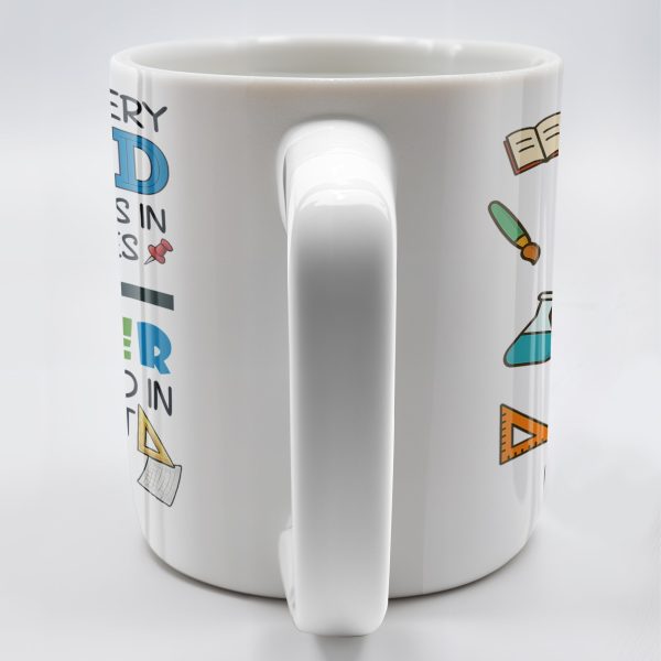 Behind Every Child Who Believes In Themselves, Teacher Appreciation - Personalized Custom Coffee Mug - TEACH030_MG Behind Every Child Who Believes In Themselves, Teacher Appreciation - Personalized Custom Coffee Mug - TEACH030_MG