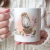 Behind Every Crazy Daughter Is A Mother, Funny Owl Personalized Coffee Mug