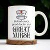 Behind Every Good Doctor Is A Great Nurse, Nurse Cap and Mask - Personalized Custom Coffee Mug - NUR010_MG Behind Every Good Doctor Is A Great Nurse, Nurse Cap and Mask - Personalized Custom Coffee Mug - NUR010_MG
