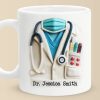Behind Every Mask Is A Hero - Nurse Personalized Custom 3D Inflated Effect Printed Mug - Appreciation, Thank You Gift, Nurse Life, Doctor Life Behind Every Mask Is A Hero - Nurse Personalized Custom 3D Inflated Effect Printed Mug - Appreciation, Thank You Gift, Nurse Life, Doctor Life