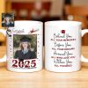 Behind You All Your Memories, Graduation Cap And Diploma - Personalized Custom Coffee Mug - GRAD015_MG
