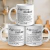 Being A Difference Maker, One Moment At A Time - Friend Personalized Custom Mug - Christmas Gift For Best Friends, Sisters, Family Members, Coworkers Being A Difference Maker, One Moment At A Time - Friend Personalized Custom Mug - Christmas Gift For Best Friends, Sisters, Family Members, Coworkers