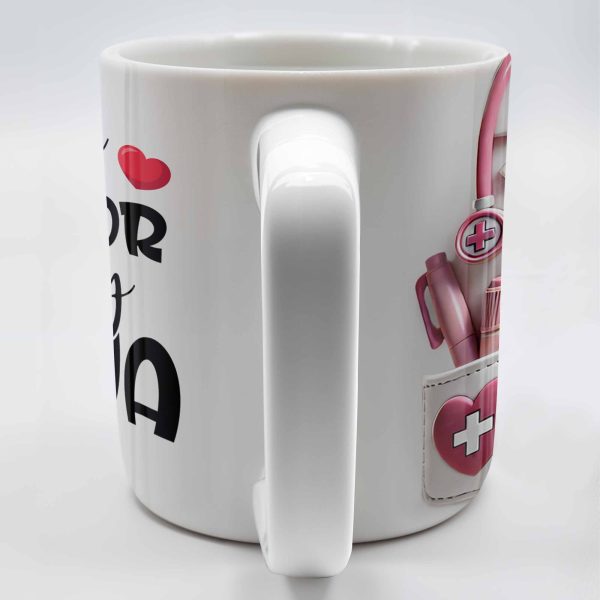 Being A Doctor Is In My DNA, Doctor's Coat and Heart - Personalized Custom Coffee Mug - DOC022_MG Being A Doctor Is In My DNA, Doctor's Coat and Heart - Personalized Custom Coffee Mug - DOC022_MG
