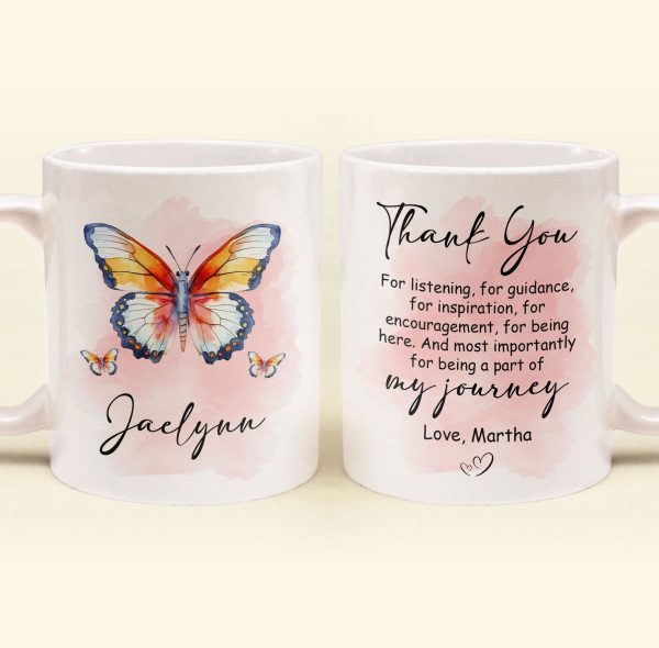 Being A Part Of My Journey - Personalized Mug Being A Part Of My Journey - Personalized Mug