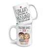 Being My Husband Is The Only Gift You Need - Couple Personalized Custom Mug - Gift For Husband Wife, Anniversary Being My Husband Is The Only Gift You Need - Couple Personalized Custom Mug - Gift For Husband Wife, Anniversary