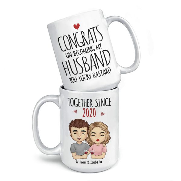 Being My Husband Is The Only Gift You Need - Couple Personalized Custom Mug - Gift For Husband Wife, Anniversary Being My Husband Is The Only Gift You Need - Couple Personalized Custom Mug - Gift For Husband Wife, Anniversary