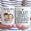 Being My Husband Is The Only Gift You Need - Couple Personalized Custom Mug - Gift For Husband Wife, Anniversary Being My Husband Is The Only Gift You Need - Couple Personalized Custom Mug - Gift For Husband Wife, Anniversary