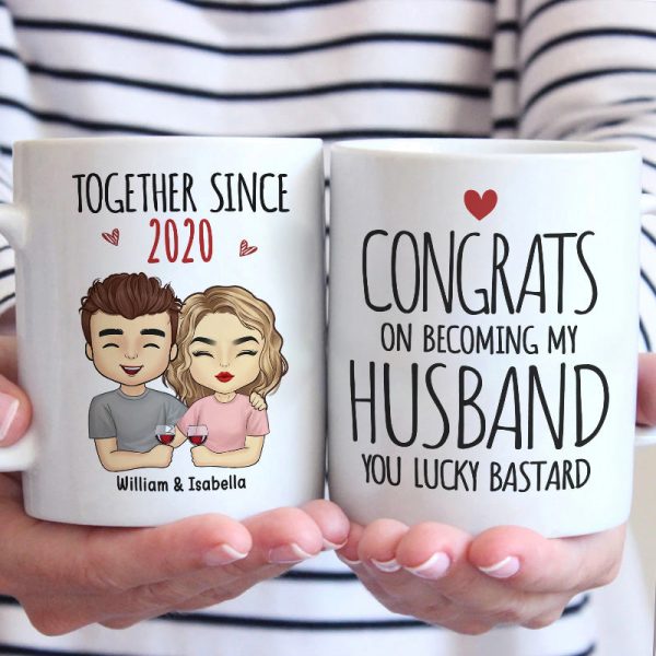 Being My Husband Is The Only Gift You Need - Couple Personalized Custom Mug - Gift For Husband Wife, Anniversary Being My Husband Is The Only Gift You Need - Couple Personalized Custom Mug - Gift For Husband Wife, Anniversary
