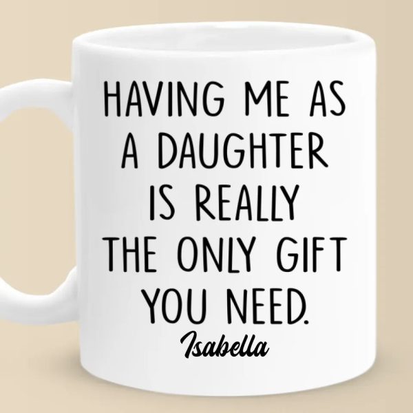 Being My Parent Is The Ultimate Blessing - Family Personalized Custom Mug - Gift for Mom, Dad Being My Parent Is The Ultimate Blessing - Family Personalized Custom Mug - Gift for Mom, Dad
