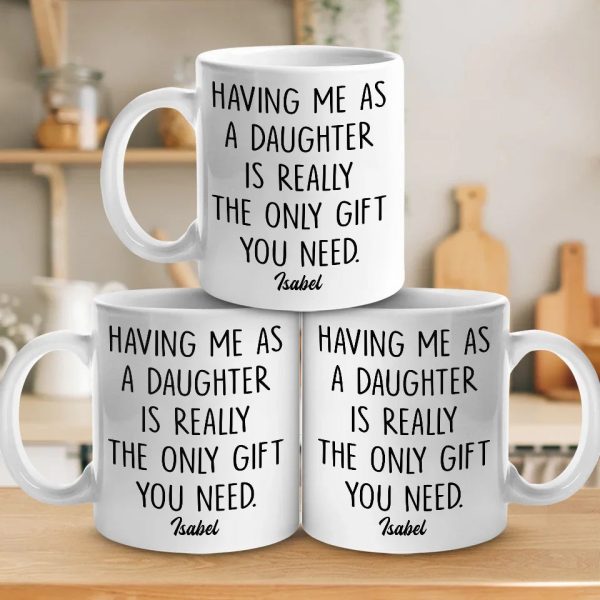 Being My Parent Is The Ultimate Blessing - Family Personalized Custom Mug - Gift for Mom, Dad Being My Parent Is The Ultimate Blessing - Family Personalized Custom Mug - Gift for Mom, Dad