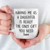 Being My Parent Is The Ultimate Blessing - Family Personalized Custom Mug - Gift for Mom, Dad Being My Parent Is The Ultimate Blessing - Family Personalized Custom Mug - Gift for Mom, Dad