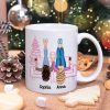 Being Your Bestie Seems Like Christmas Gift Enough Personalized Coffee Mug Gift For Best Friends, Sisters Being Your Bestie Seems Like Christmas Gift Enough Personalized Coffee Mug Gift For Best Friends, Sisters