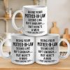 Being Your Mother Seems Like Gift Enough - Family Personalized Custom Mug - Christmas Gift For Family Members, Father-In-Law, Mother-In-Law, Siblings, Brothers, Sisters Being Your Mother Seems Like Gift Enough - Family Personalized Custom Mug - Christmas Gift For Family Members, Father-In-Law, Mother-In-Law, Siblings, Brothers, Sisters