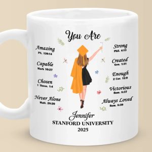 Believe In Yourself And All That You Are - Family Personalized Custom Mug - Graduation Gift For Family Members, Siblings, Brothers, Sisters
