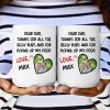 Belly Rubs And Picking Up Poop - Personalized Photo Mug Belly Rubs And Picking Up Poop - Personalized Photo Mug