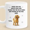 Belly Rubs Received, Love Levels Maxed Out - Dog Personalized Custom Mug - Gift For Pet Owners, Pet Lovers Belly Rubs Received, Love Levels Maxed Out - Dog Personalized Custom Mug - Gift For Pet Owners, Pet Lovers