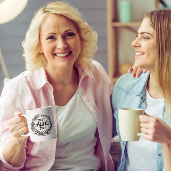 Best Aunt Ever Coffee Mug Funny Gift for Aunt from Niece Nephew Birthday Christmas Gift Idea Best Aunt Ever Coffee Mug Funny Gift for Aunt from Niece Nephew Birthday Christmas Gift Idea