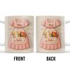 Best Babysitter With Children's Toys And Dress Design - Personalized Custom Coffee Mug - JBS001_MG Best Babysitter With Children's Toys And Dress Design - Personalized Custom Coffee Mug - JBS001_MG