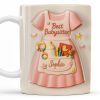 Best Babysitter With Children's Toys And Dress Design - Personalized Custom Coffee Mug - JBS001_MG Best Babysitter With Children's Toys And Dress Design - Personalized Custom Coffee Mug - JBS001_MG
